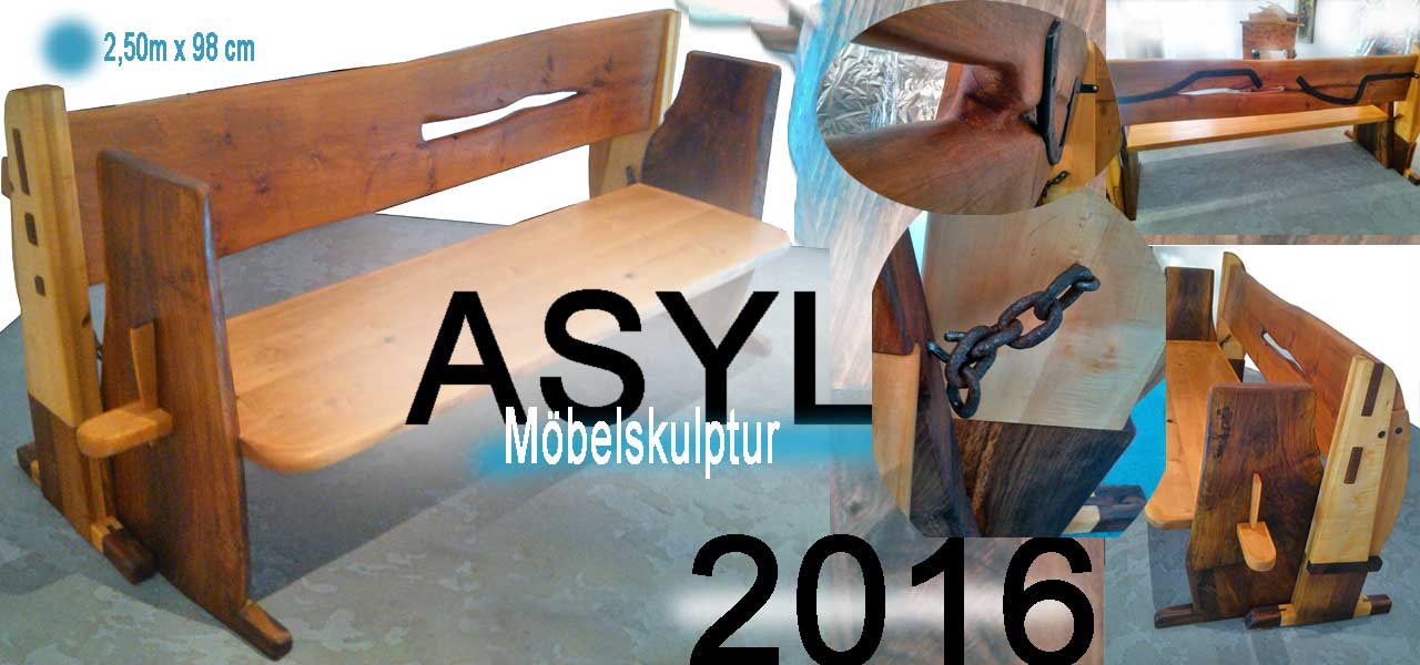 Sitzbank Asyl 2016