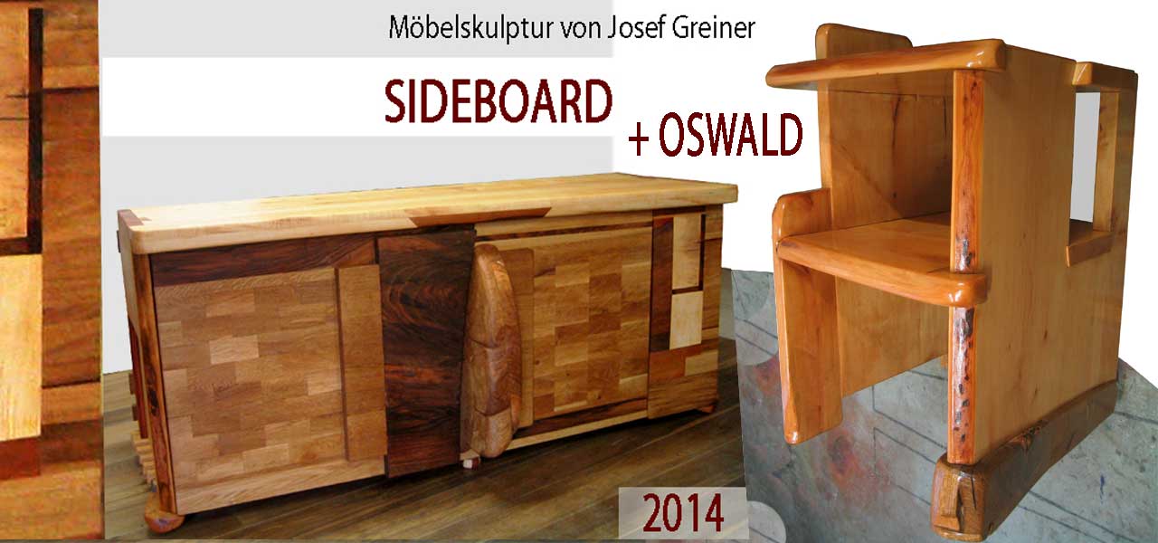 Sideboard und Oswald Teile eines Raumensembles