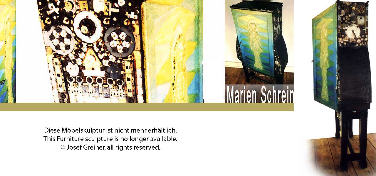 Marienschrein von Josef Greiner - verkauft